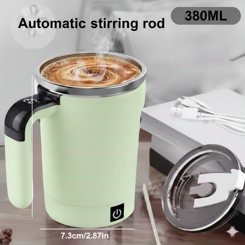 Sag Löffeln Lebewohl – Die intelligente 380 ml Self-Stirring Mug für Kaffee, Tee & mehr!