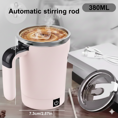 Sag Löffeln Lebewohl – Die intelligente 380 ml Self-Stirring Mug für Kaffee, Tee & mehr!